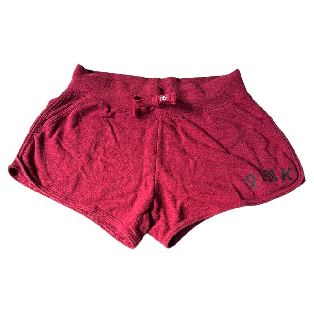 PINK Victoria’s Secret Short Shorts Maroon Size XSmall